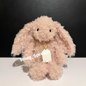 AUTHENTIC‼️ NWT Jellycat bashful luxe bunny curly - sweet face! - Retired!